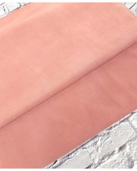 Coral Cloud Arenal Soft Vitello Suede Leather