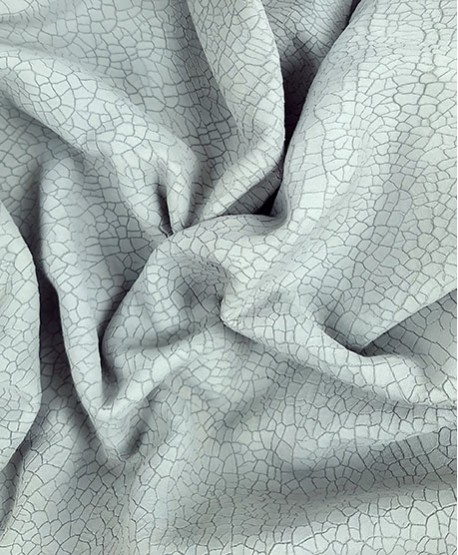 Storm Gray Elephant Crackled Embossed