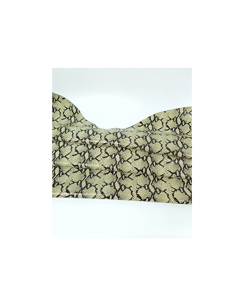 Matcha Python Suede Printed Leather 2023