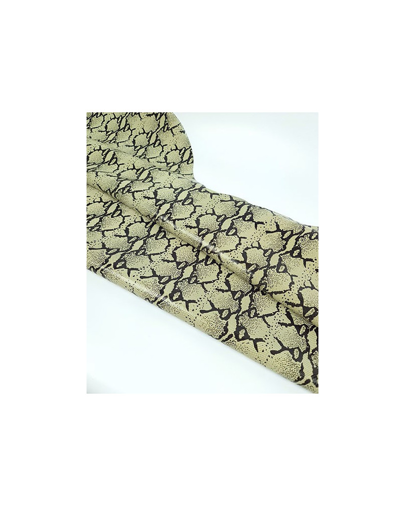 Matcha Python Suede Printed Leather 2023