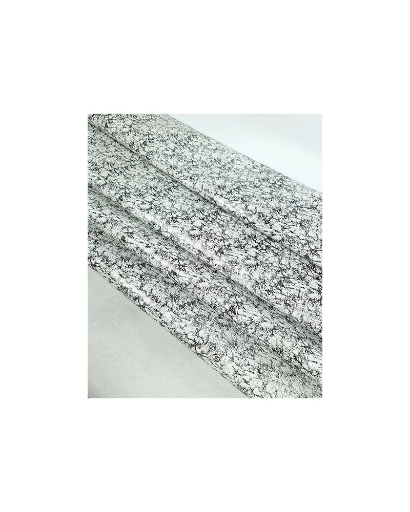 Black and White Andorra Shadow Pattern Printed