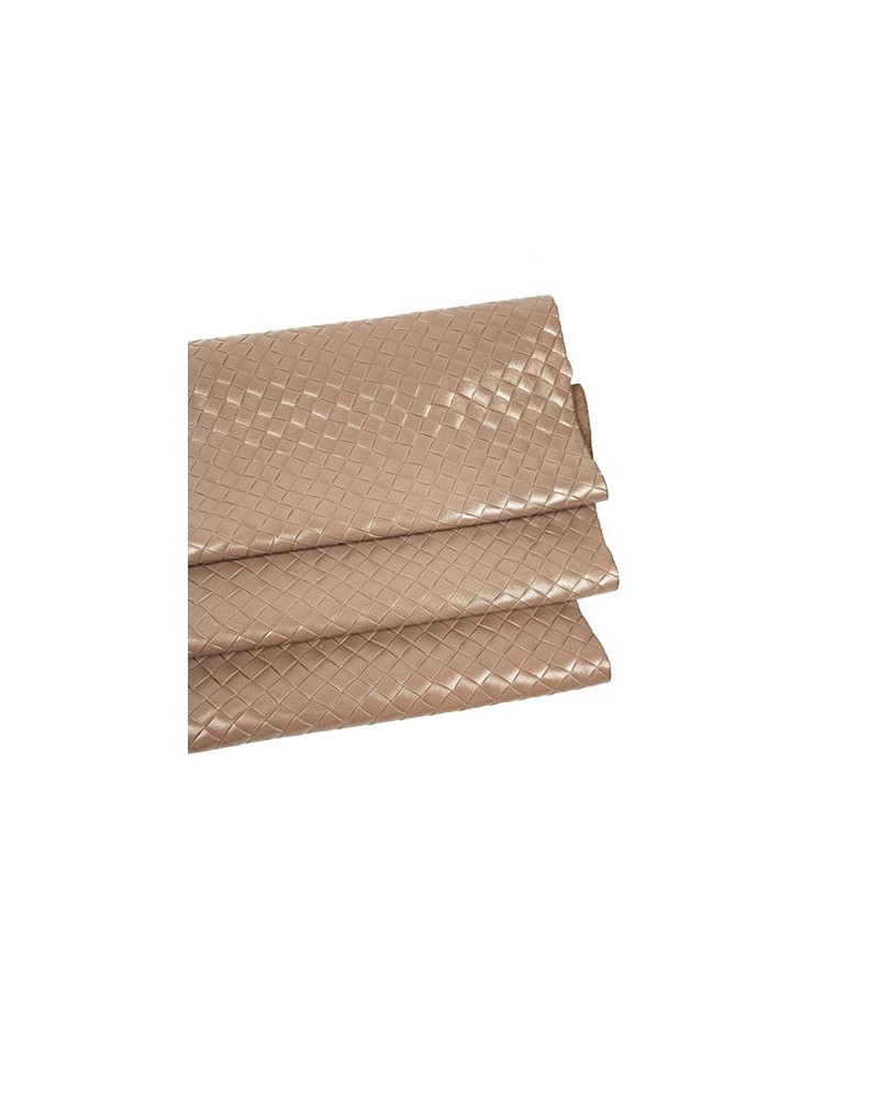 Brownie Braided Dakar Embossed Premium Texture