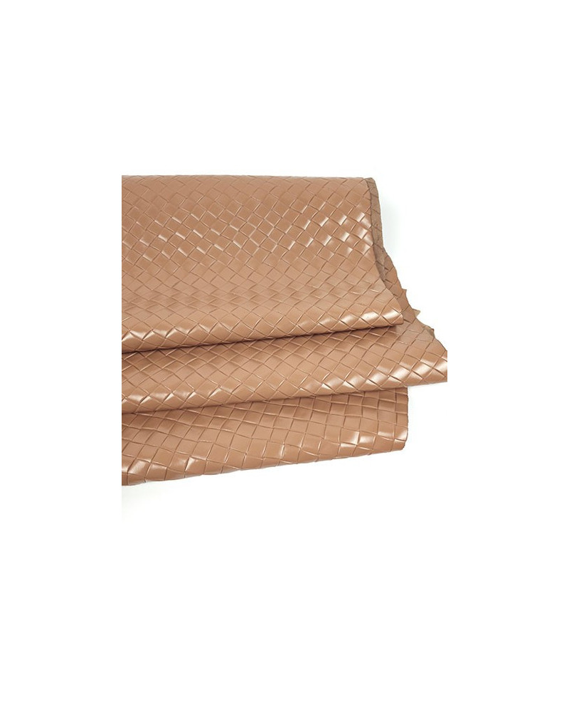 Mocha Mousse Braided Dakar Embossed...
