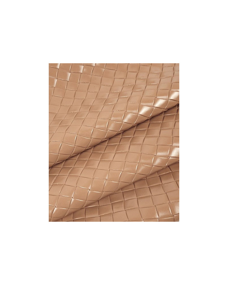 Mocha Mousse Braided Dakar Embossed...