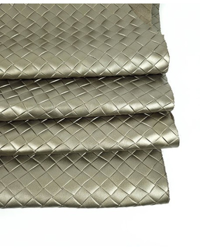 Stone Metallic Braided Dakar Embossed Premium Texture 2