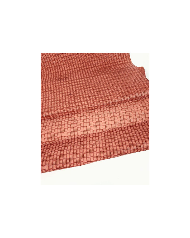 Ginger Spice Akra Embossed Premium Texture