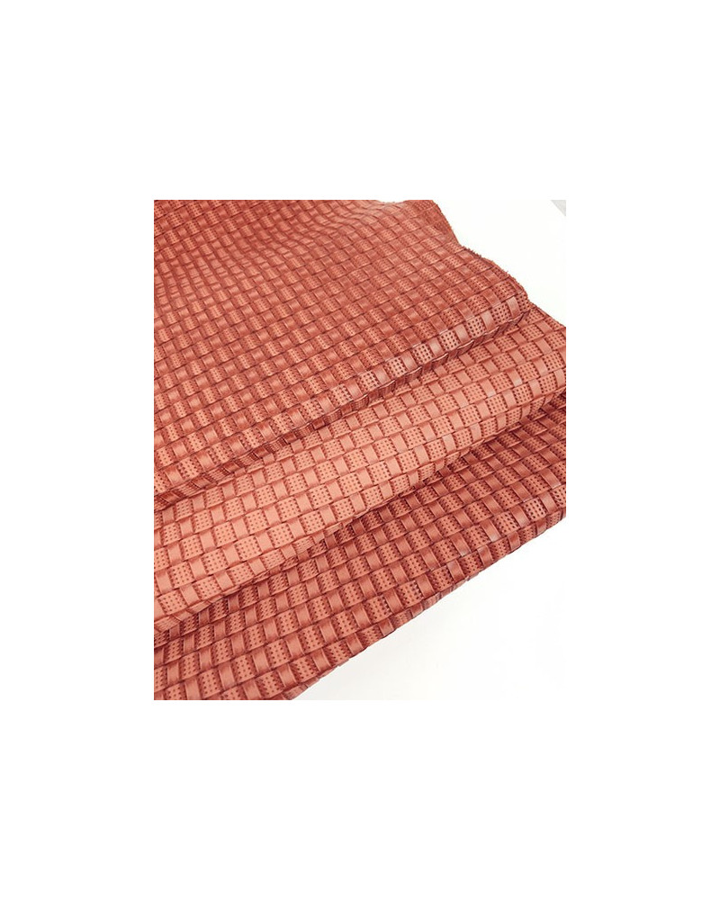 Ginger Spice Akra Embossed Premium Texture
