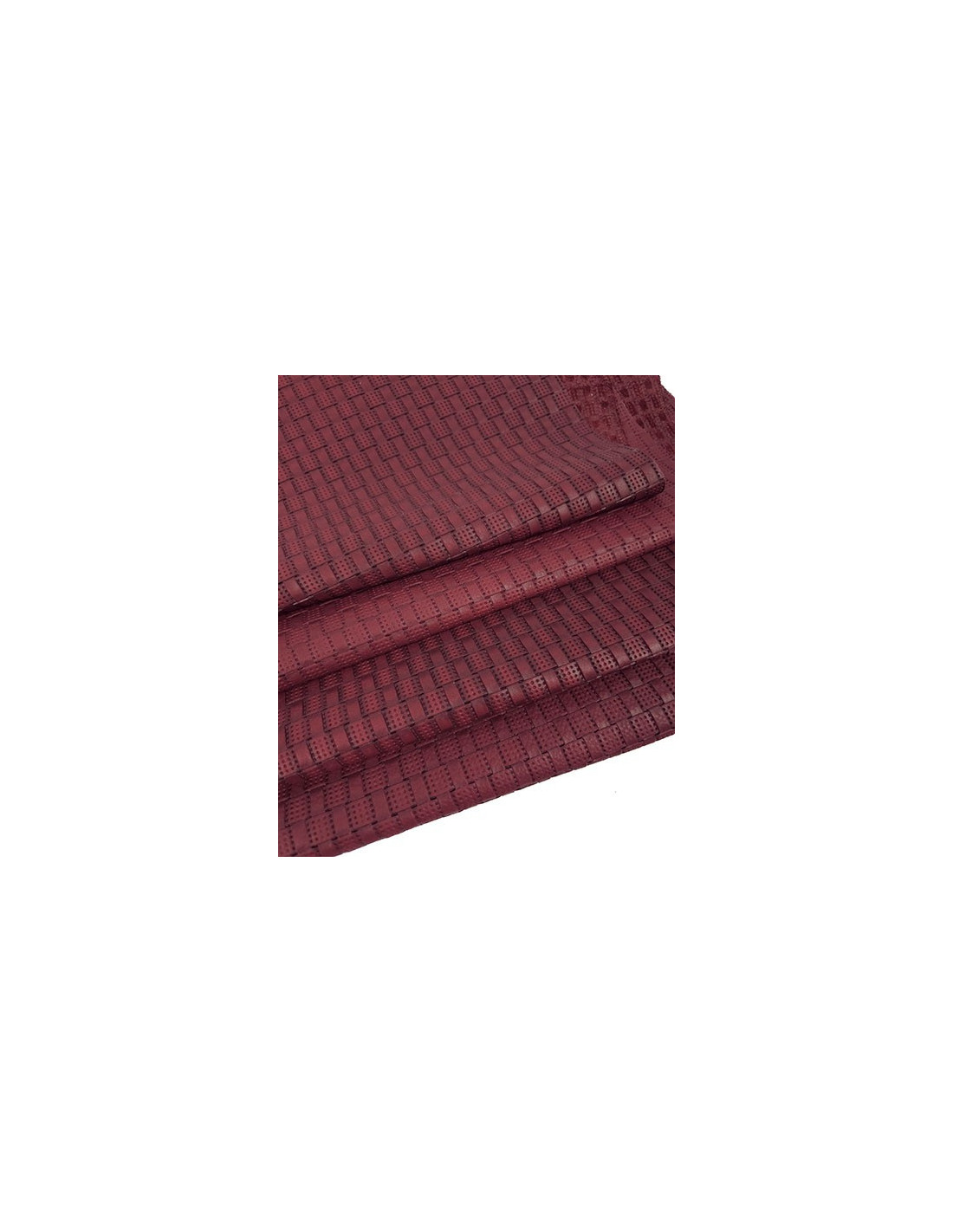 Shop Genuine Embossed Zinfandel Akra Embossed Premium Texture Leather ...