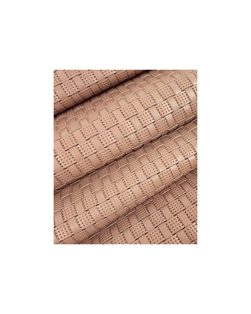 Beaver Fur Akra Embossed Premium Texture Leather