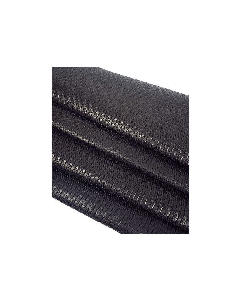 Black Akra Embossed Premium Texture Leather