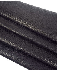 Black Akra Embossed Premium Texture Leather