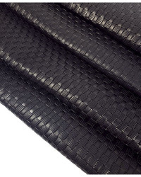 Black Akra Embossed Premium Texture Leather