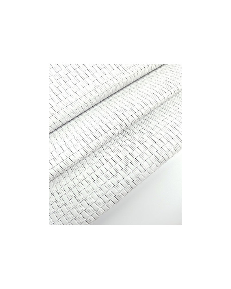 White Akra Embossed Premium Texture