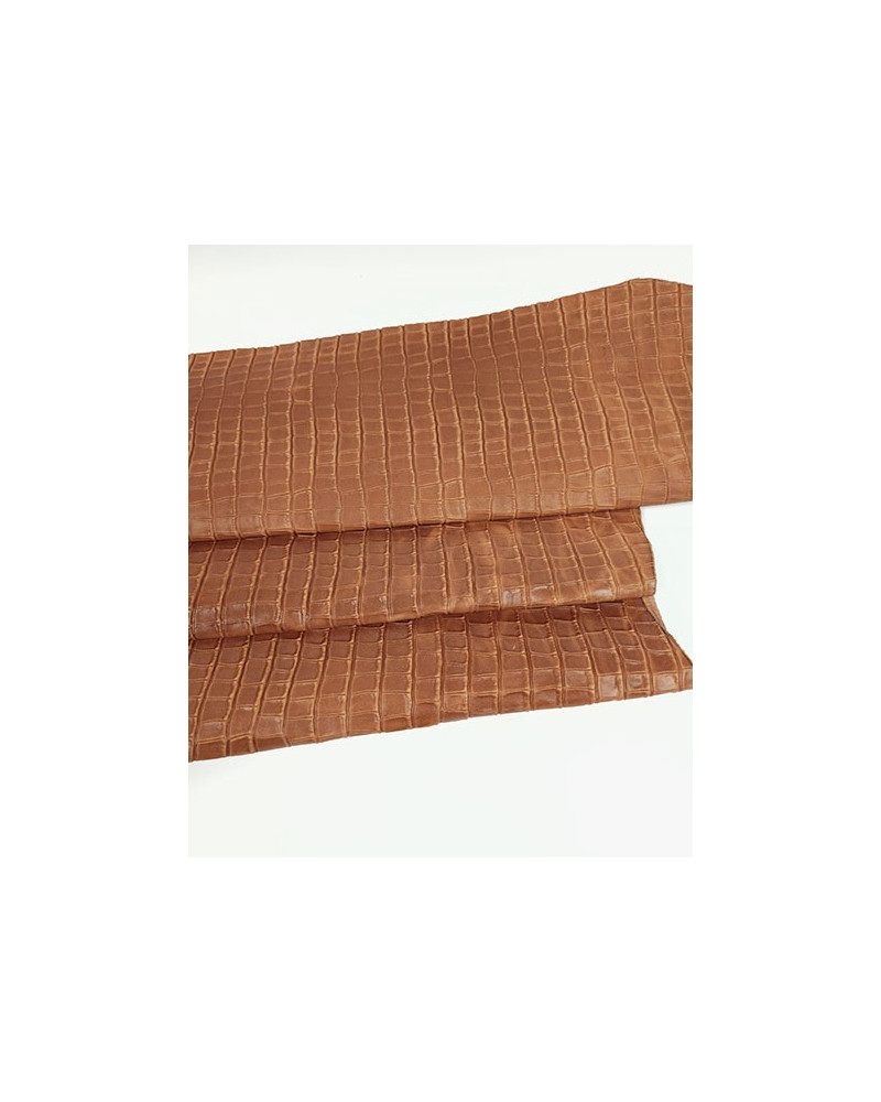 Pecan Brown Crocodile Alligator...