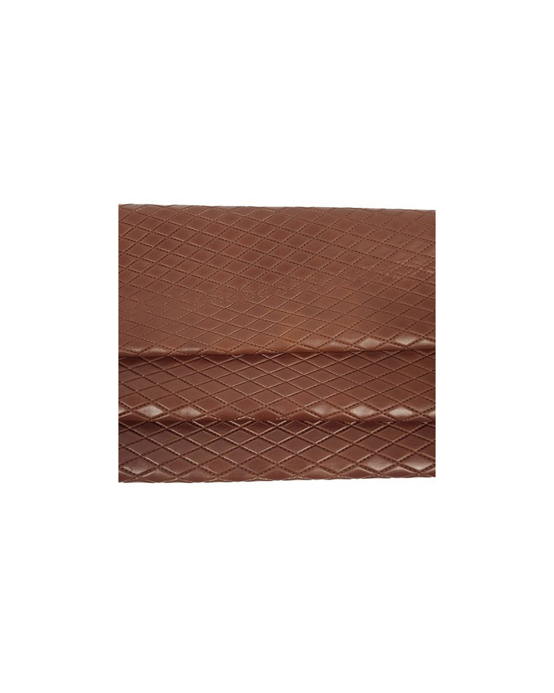 Brown Patina Nairobi Embossed Premium Texture Leather