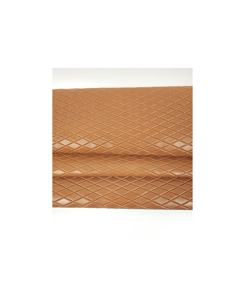 Pumpkin Spice Nairobi Embossed Premium Texture Leather