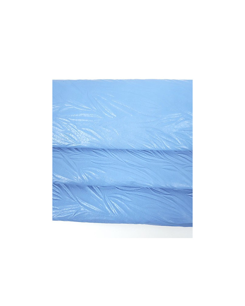 Baltic Sea Tripoli Palm Crackled Embossed Texture