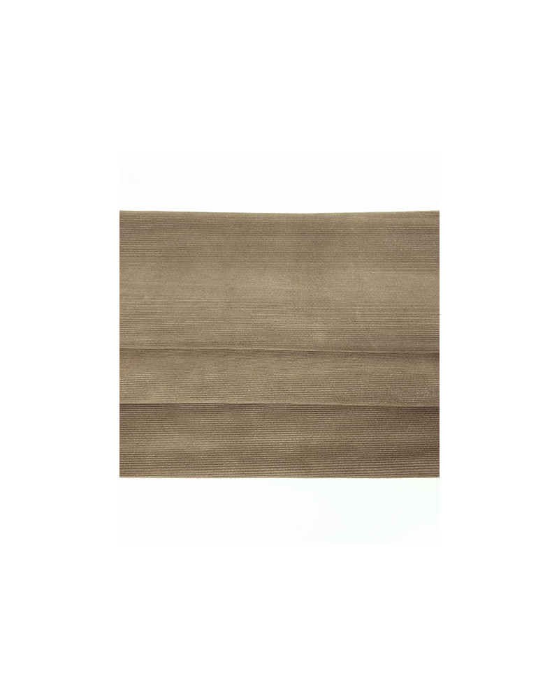 Cocoa Creme Gobi Embossed Suede Leather