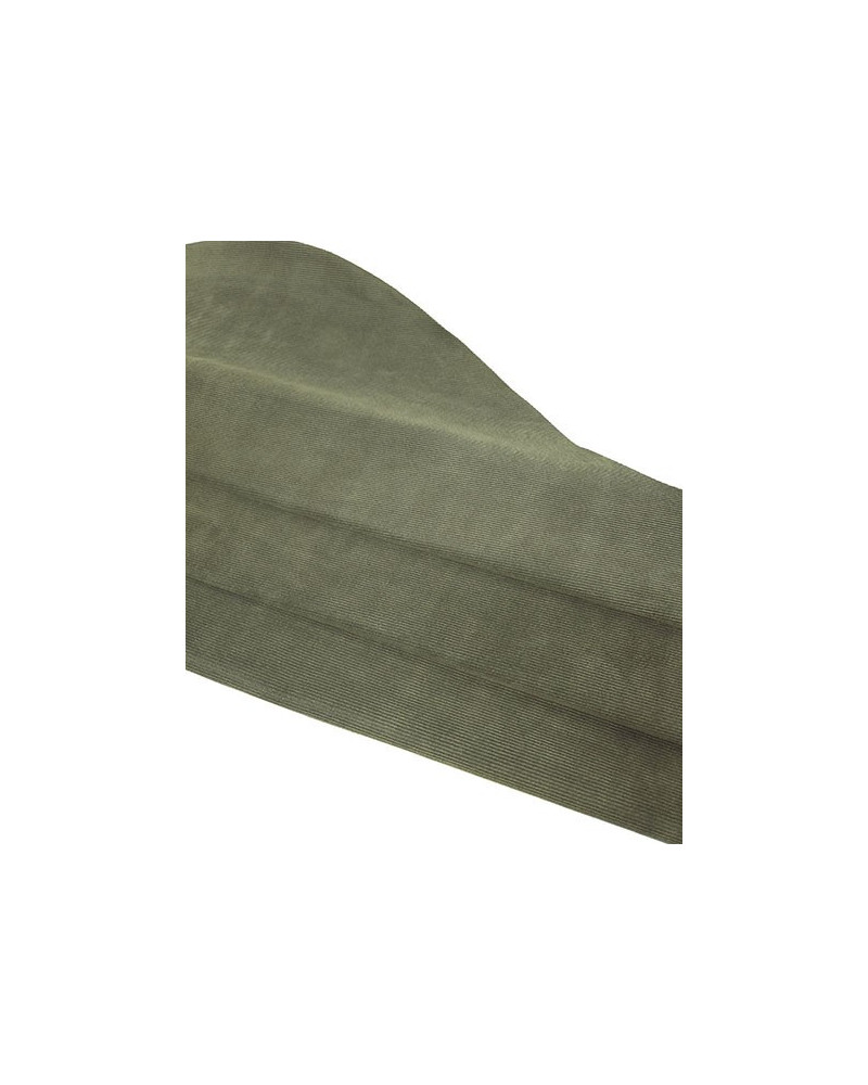 Grape Leaf Gobi Embossed Suede Leather
