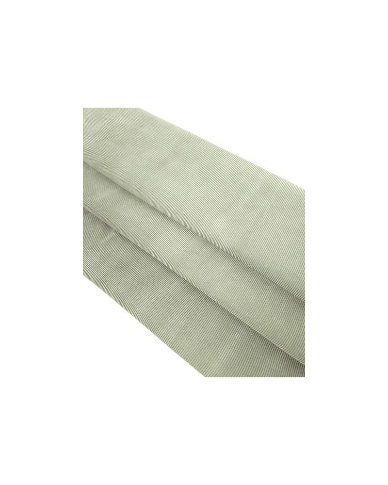 Vetiver Gobi Embossed Suede Leather