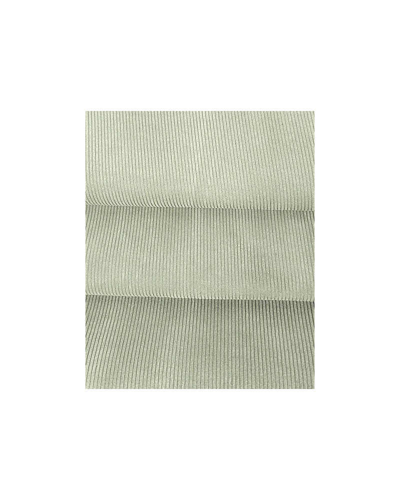 Vetiver Gobi Embossed Suede Leather