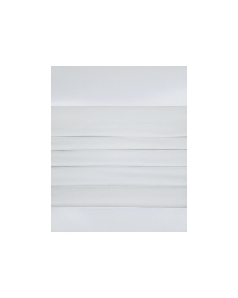 Bright White Premium Soft Pure Lining Leather