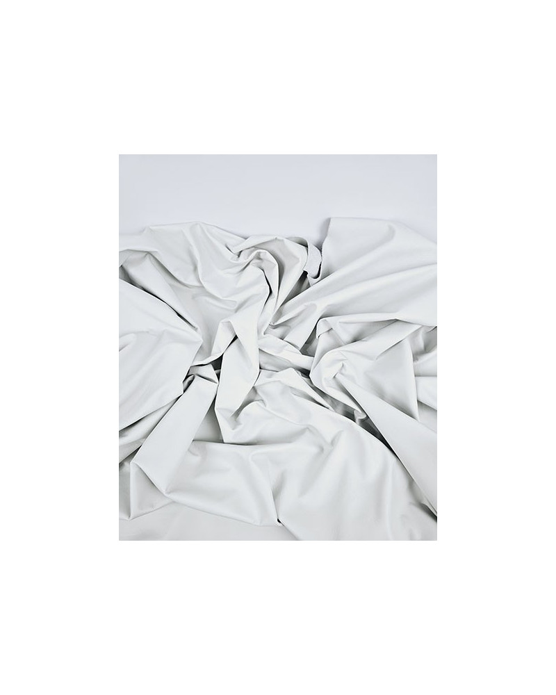 Bright White Premium Soft Pure Lining Leather