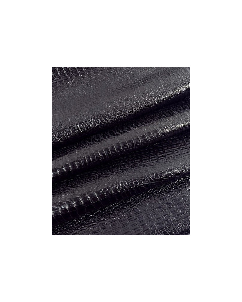 Black Reptile Crocodile Alligator Two...