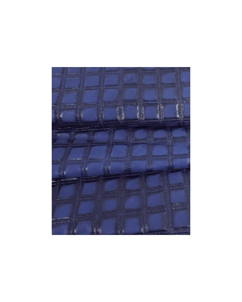 True Blue Quilted Embossed Premium Texture