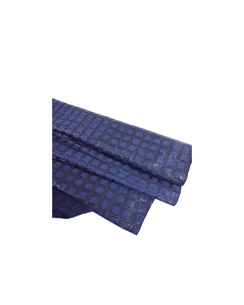 True Blue Quilted Embossed Premium...