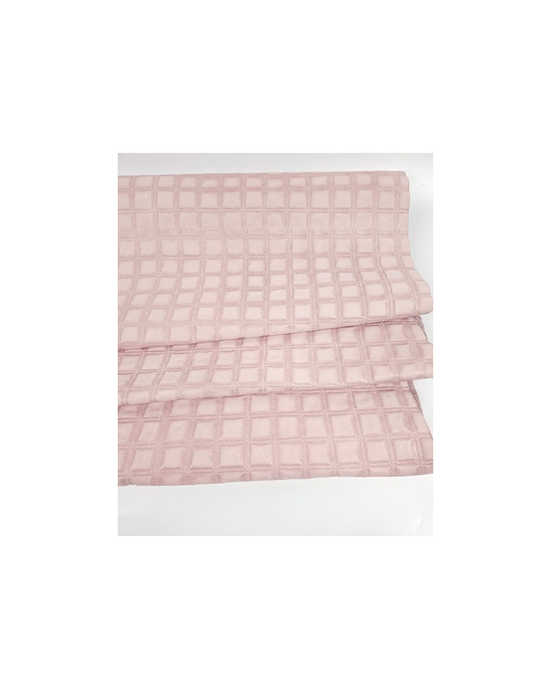 Silver Pink Quilted Embossed Premium...