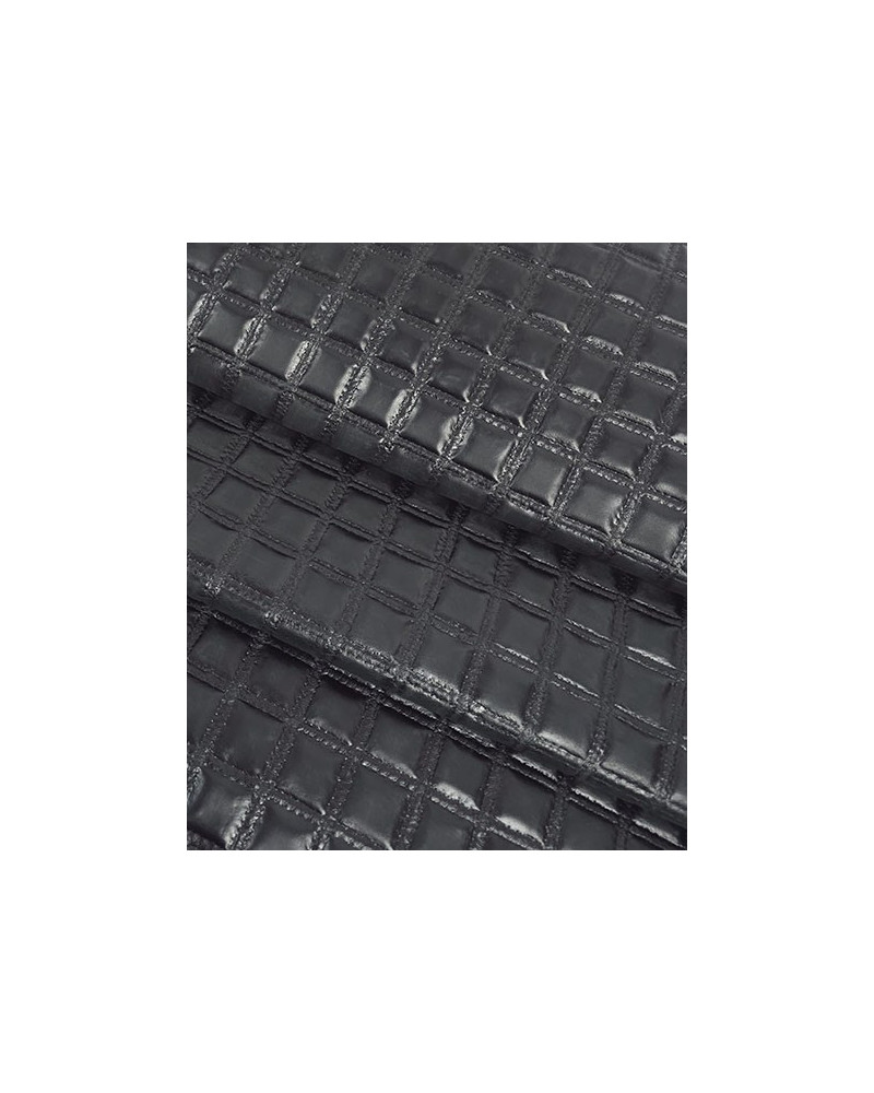Black Rustic Quilted Embossed Premium Texture