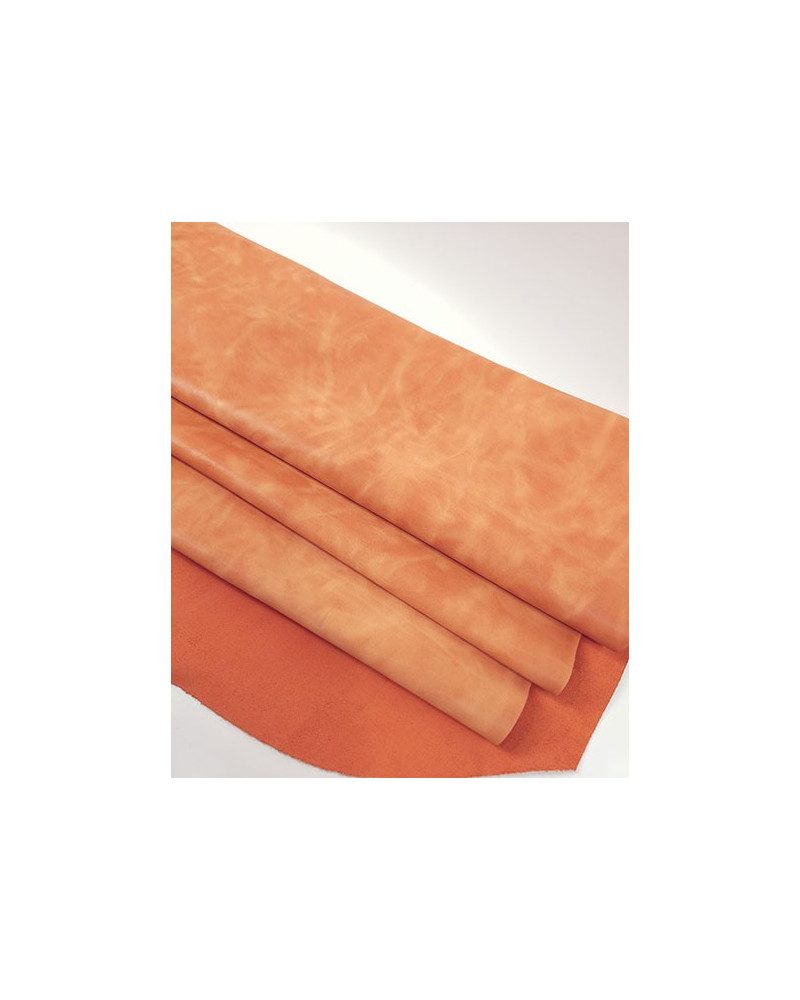 Muskmelon Urago Rustic Distressed Pull Up Burnish Leather