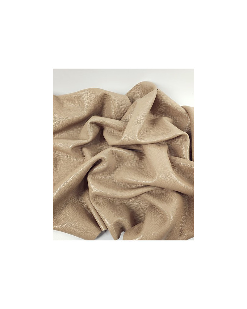 Nude Caribe Embossed Shine Full Grain Soft Pebble