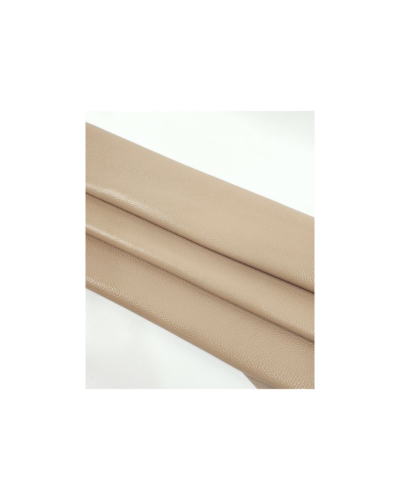Nude Caribe Embossed Shine Full Grain Soft Pebble