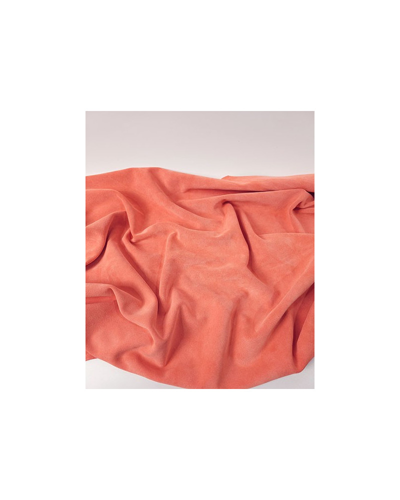 Camellia Arenal Vitello Soft Suede Leather