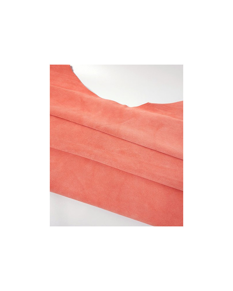 Camellia Arenal Vitello Soft Suede Leather