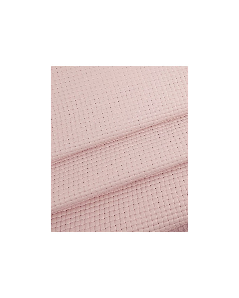 Silver Pink Basket Wave Embossed Premium Texture