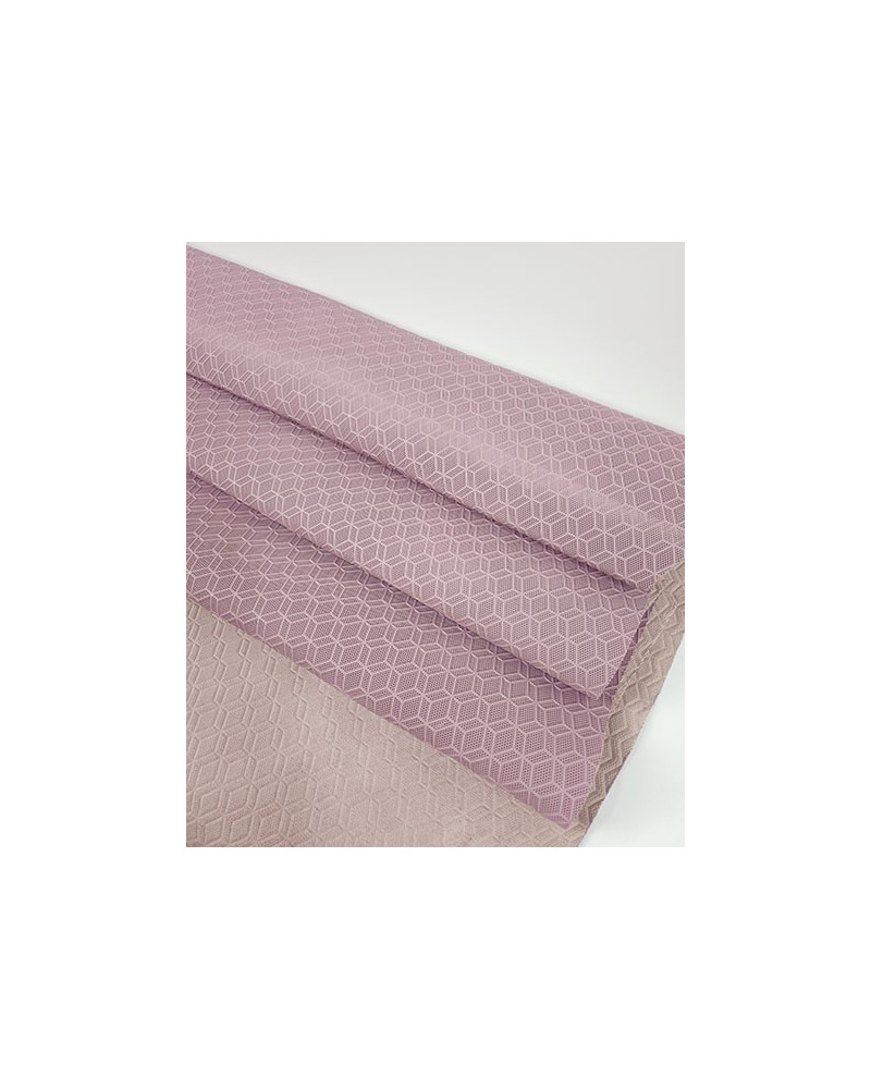 Cameo Pink Rhombus 3D Embossed...