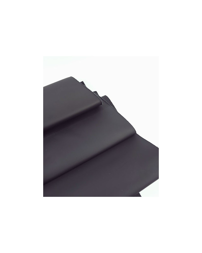 Black Manarola Soft Matte Natural Premium Aniline