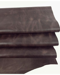 Shaved Chocolate Clio Dry Handling Distressed Leather