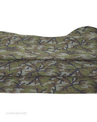 Gray Acid Camouflage Printed Soft Army