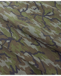 Gray Acid Camouflage Printed Soft Army
