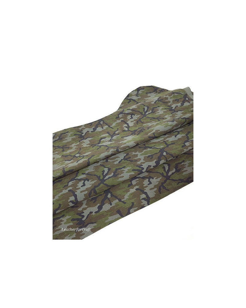 Gray Acid Camouflage Printed Soft Army