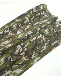 Vetiver Acid Camouflage Printed Soft Army