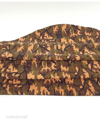 Orange Acid Camouflage Printed Soft Army