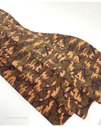 Orange Acid Camouflage Printed Soft Army