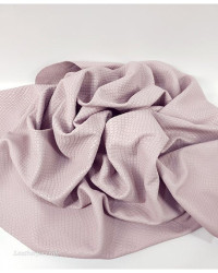 Pale Lilac Garda Embossed Luxurious Round Natural Soft