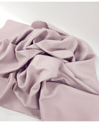 Pale Lilac Garda Embossed Luxurious Round Natural Soft