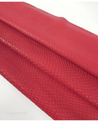 Scarlet Garda Embossed Luxurious Round Natural Soft